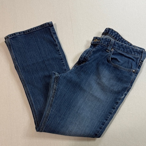 Carhartt Women's Straight Leg Jeans - Blue - Picture 2 of 8